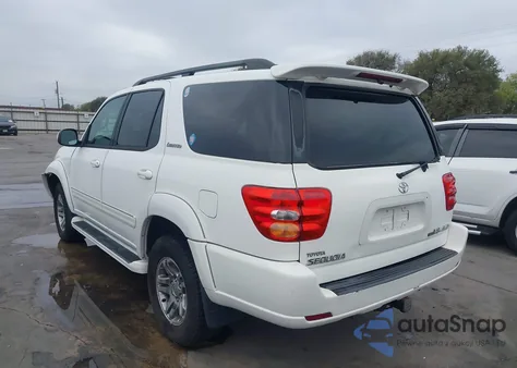 2004 Toyota Sequoia Limited V8 from USA, damaged, VIN 5TDBT48A34S206436